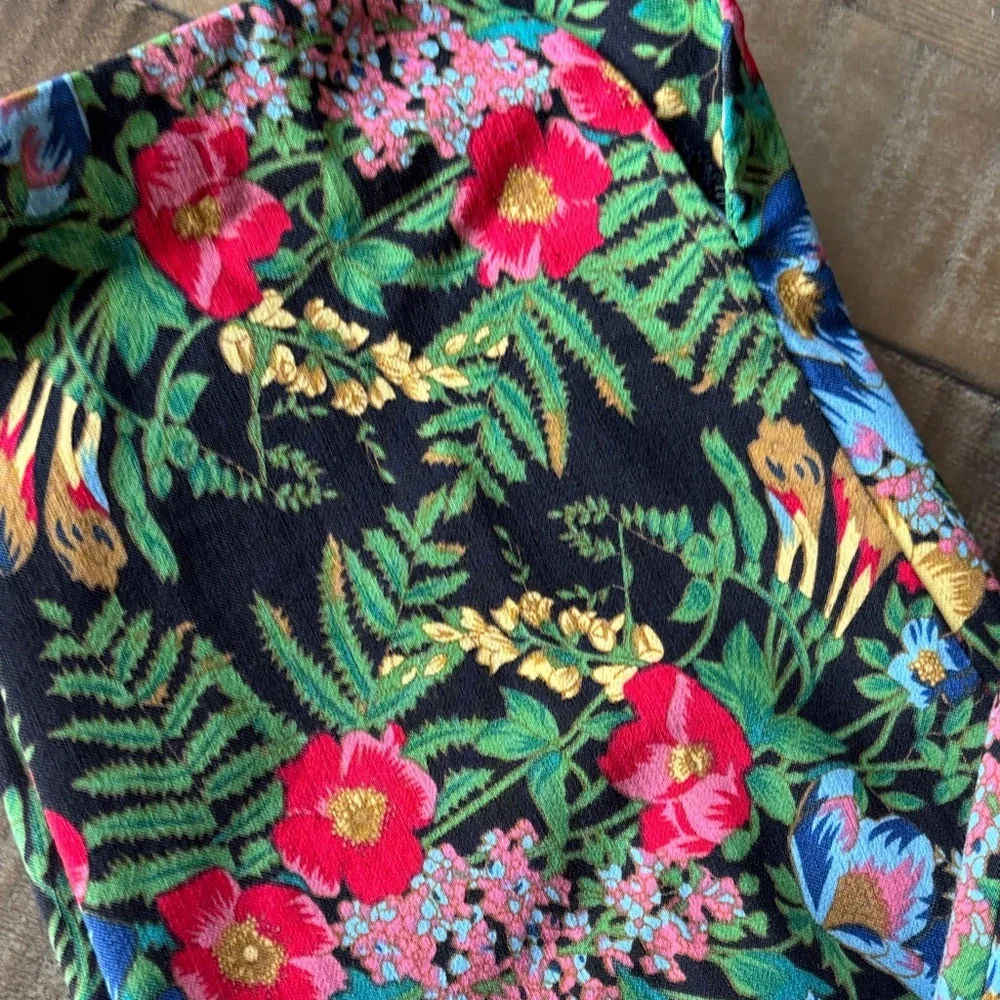 Up Floral stretchy, comfy & fun Pants - Picture 9 of 11